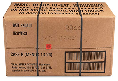 Sopakco US Military Surplus MRE Meals - 12ct