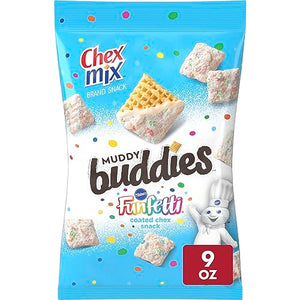 Chex Mix Muddy Buddies Funfetti Snack Mix, 9 oz