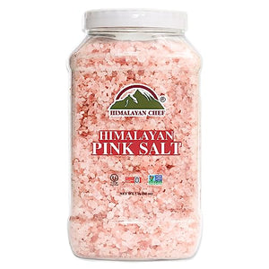 Himalayan Chef Pink Salt, Coarse Grain, 5 lbs