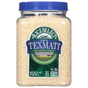 RiceSelect Texmati White Rice, 32-Ounce Jar