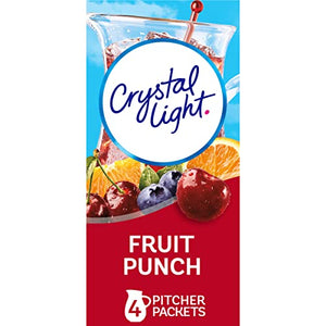 Crystal Light Sugar-Free Fruit Punch Drink Mix, 48 Packets