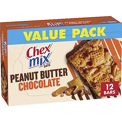 Chex Mix Peanut Butter Chocolate Treat Bar, 12 Bars