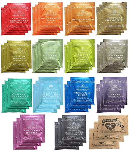 Harney & Sons Assorted Tea Bag Sampler, 42 Count