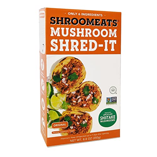 Vegan Shroomeats Mushroom Shred-it, Meat Substitute