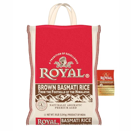 Authentic Royal Basmati Brown Rice, 10 Pounds