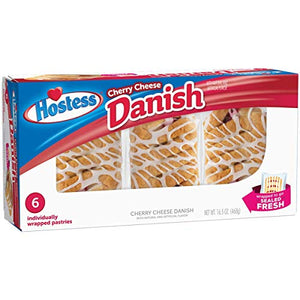 Hostess Bakery, Danish Cherry Cheese Bear Claw, 16.5 Oz