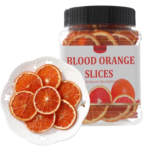 Premium Dried Blood Orange Slices, 4.5 oz