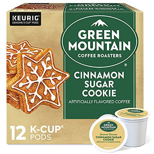 Green Mountain Cinnamon Sugar Cookie Coffee, 12 Count