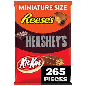 HERSHEY'S, KIT KAT and REESE'S Assorted Chocolate, 80.39 oz