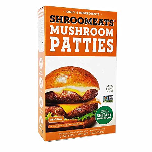 Vegan Shroomeats Mushroom Patties, 8 Ounces, 2 count