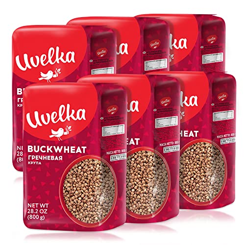 Uvelka Buckwheat Groats 800g (6 Pack)