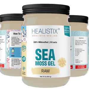 Healistix Raw Sea Moss Gel, 16 Oz