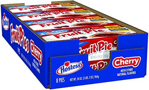 Hostess Fruit Pie, Cherry, 4.5 oz, 8 Count