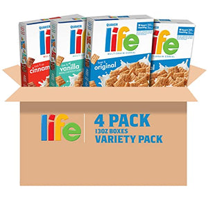 Quaker Life Breakfast Cereal, 13 oz (Pack of 4)