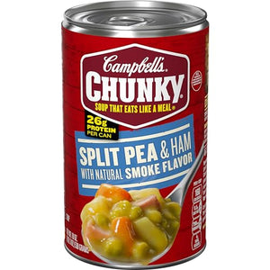 Campbell’s Chunky Split Pea Soup With Ham, 19 Oz