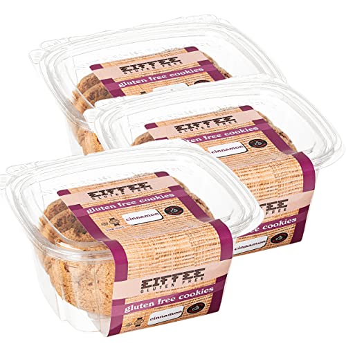 3 Pack - EIFFEE Gluten Free Cookies, 3.5 oz (Cinnamon)