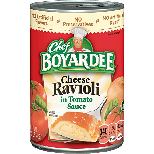 Chef Boyardee Cheese Ravioli In Tomato Sauce, 15 Ounce