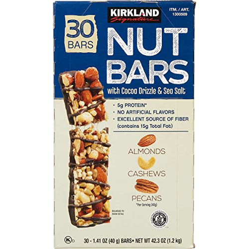 KIRKLAND SIGNATURE Nut Bars, 30 Count