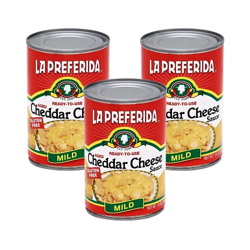 La Preferida Cheddar Cheese Sauce, 15 oz (Pack of 3)