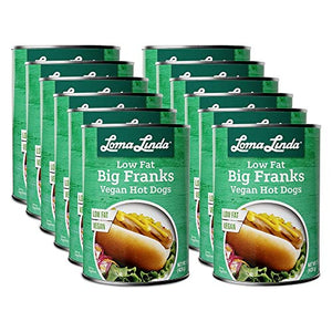 Loma Linda Big Franks, Low Fat (15 oz, 12 Pack)