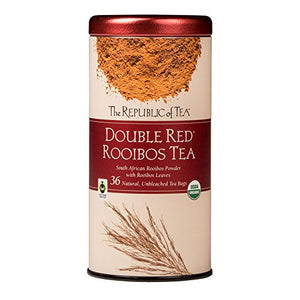 The Republic of Tea Double Red Rooibos, 36 Count