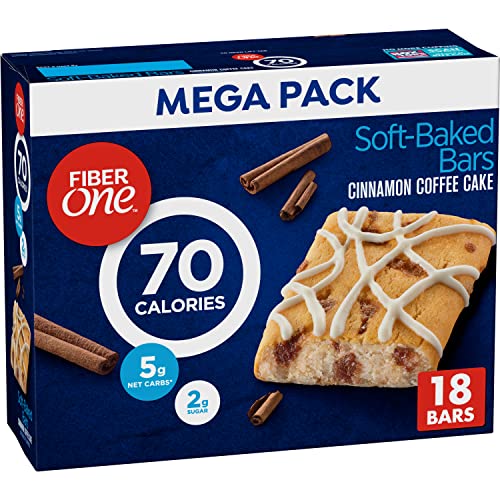 Fiber One 70 Calorie Soft-Baked Bars, Cinnamon Coffee Cake