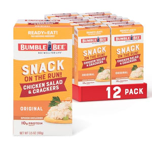 Bumble Bee Snack on the Run Chicken Salad Kit, Pack of 12