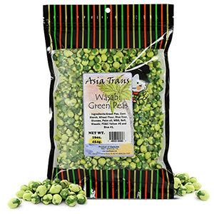 Roasted Wasabi Hot Green Peas