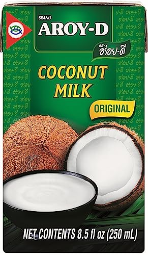 Aroy-D Coconut Milk, 12 Pack