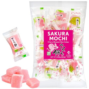 YAMASAN KYOTO UJI Sakura Mochi Candies, 300g/10.58oz