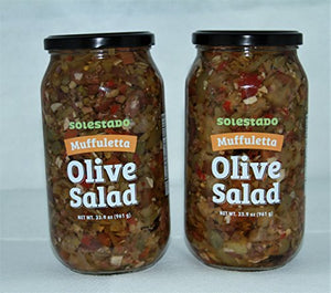 Muffuletta Olive Salad, 33.9 oz (Double Pack)