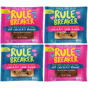 Rule Breaker Snacks Brownie Blondie Variety Pack