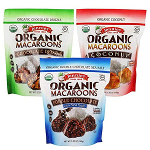 Jennies Organic Coconut Macaroons Variety Pack, 5.25oz