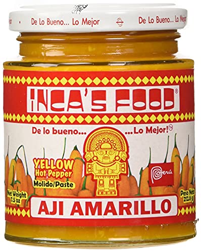 Inca's Food Aji Amarillo Paste, 7.5 Oz Jar