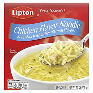 Lipton Soup Secrets Instant Chicken Noodle Soup, 4.2 oz