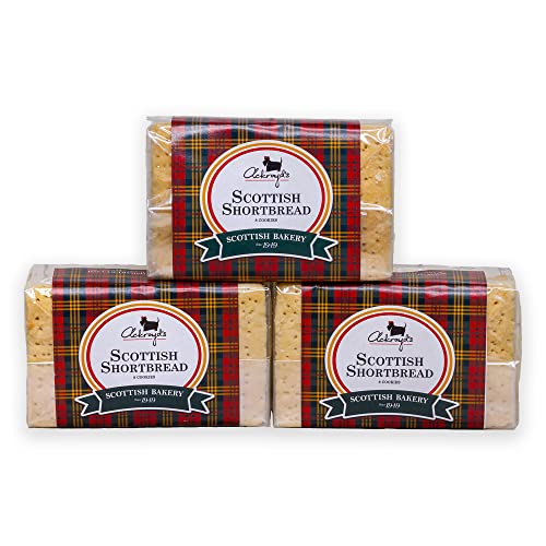 Ackroyd's Scottish Butter Shortbread, 3 Packages