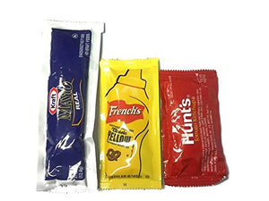 On-the-go Condiment Combo - 25 Packets Each