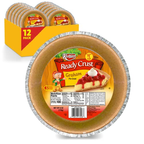 Keebler Ready Crust Graham Pie Crusts, 12 Pack