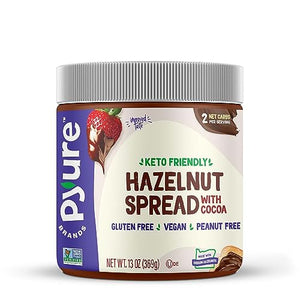 Pyure Hazelnut Spread with Cocoa, 13 oz