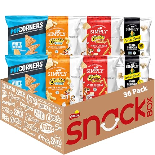 Frito Lay White Cheddar Snacks Variety Pack (36 Pack)