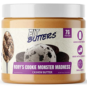 FIt Butters Rory's Cookie Monster Madness Cashew Butter