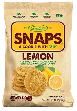 Stauffer's Original Lemon Snaps, 3 Bags