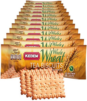 Kedem Whole Wheat Tea Biscuits (12 Pack)