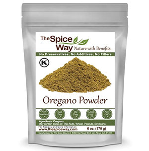 The Spice Way Oregano Ground - 6 oz