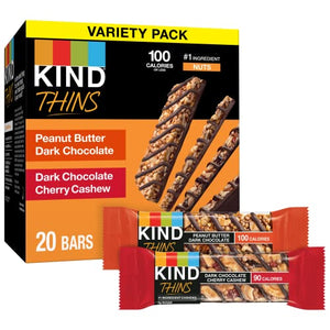 KIND Thins Variety Pack, 20 Count