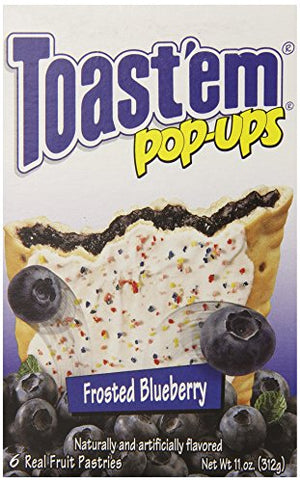 Toast'em Frosted Pastry Tart, Blueberry, 11 Ounce