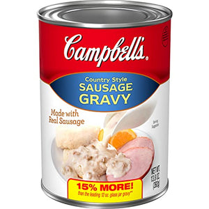 Campbell's Country Style Sausage Gravy, 13.8 Oz Can