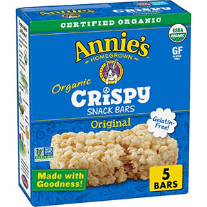 Annie's Organic Original Crispy Snack Bars, 5 ct.