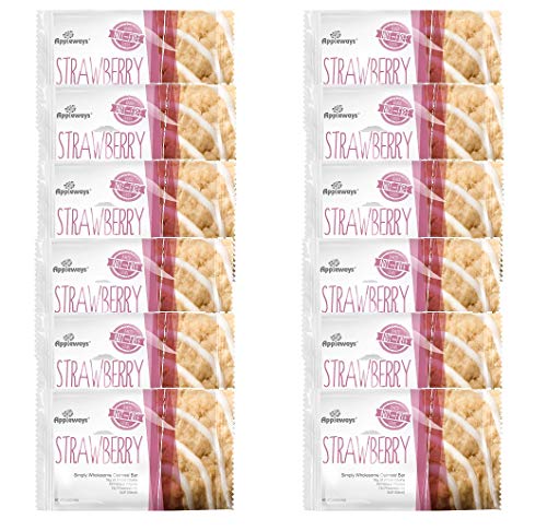 Appleways Whole Grain Strawberry Oatmeal Bar, 12 Pack