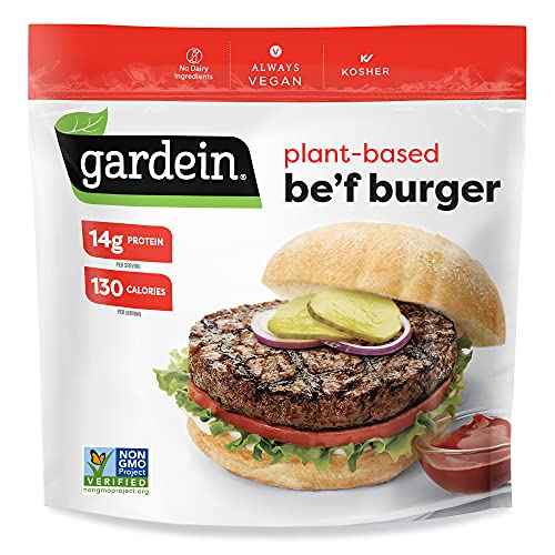 Gardein Plant-Based Beefless Be'f Burger, 12 oz (4-Count)